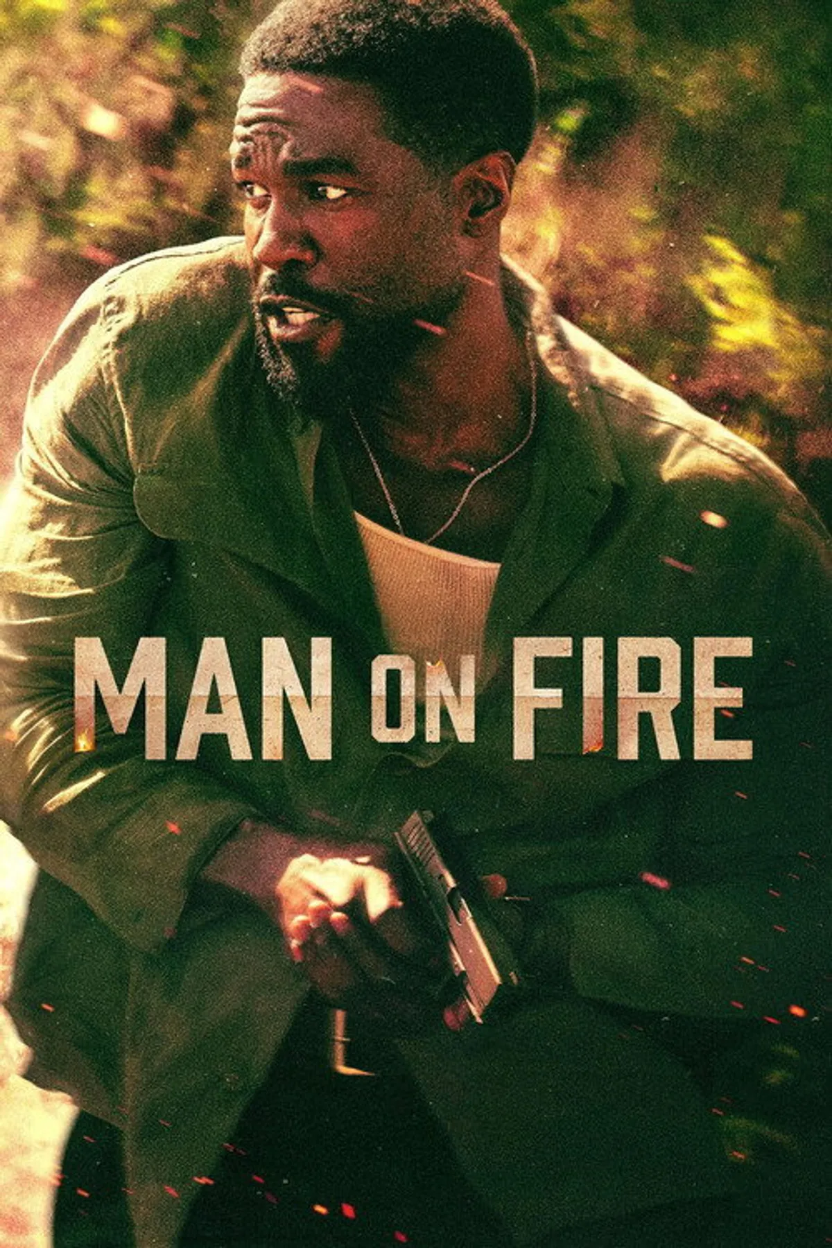 Man on fire