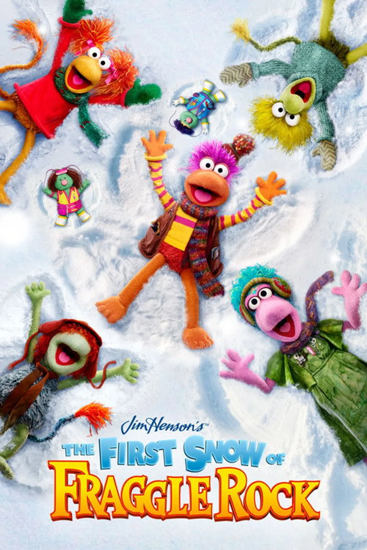 The first snow of Fraggle Rock